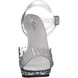 Átlátszó 13 cm LIP-108RS fabulicious fitness verseny cipő magassarkú