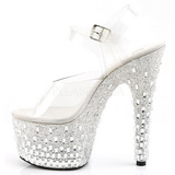Átlátszó 18 cm ADORE-708MR-5 női cipők magassarkú