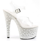 Átlátszó 18 cm ADORE-708MR-5 női cipők magassarkú