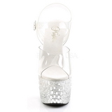 Átlátszó 18 cm ADORE-708MR-5 női cipők magassarkú
