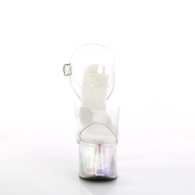 Átlátszó 18 cm ESTEEM-708RBP Hologram platform magassarkú női
