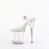 Átlátszó 20 cm FLAMINGO-808HT Hologram platform magassarkú női